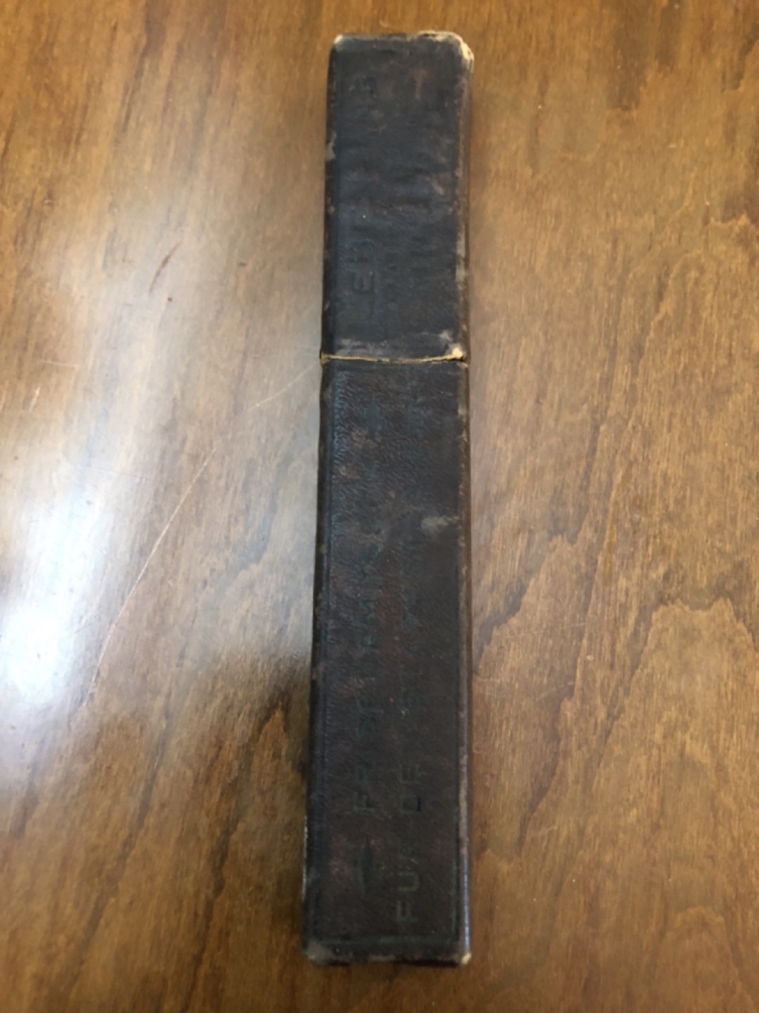 Antique straight razor Herold bros. Co. With original case - photo 5