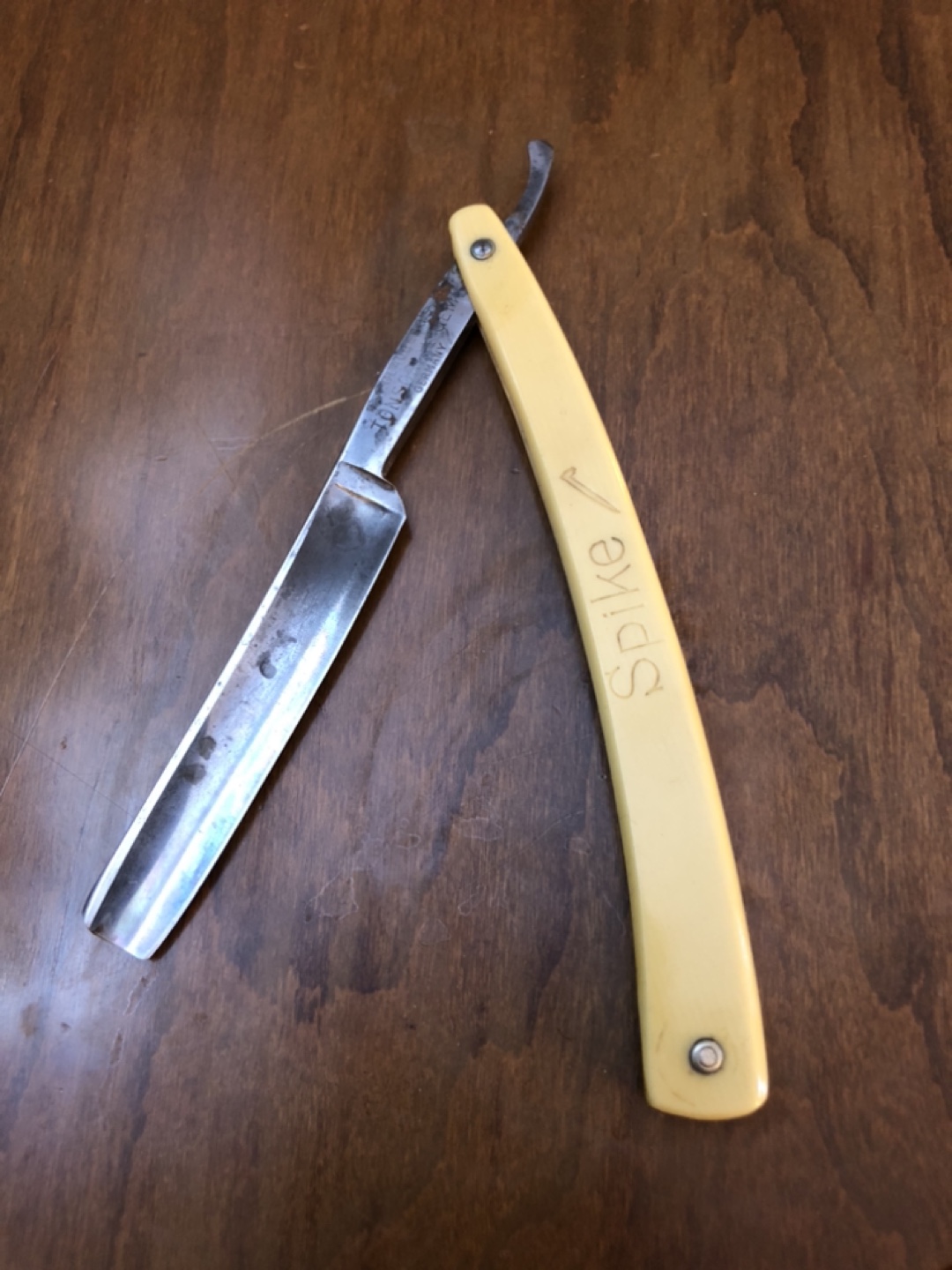 Antique straight razor Herold bros. Co. With original case - photo 4