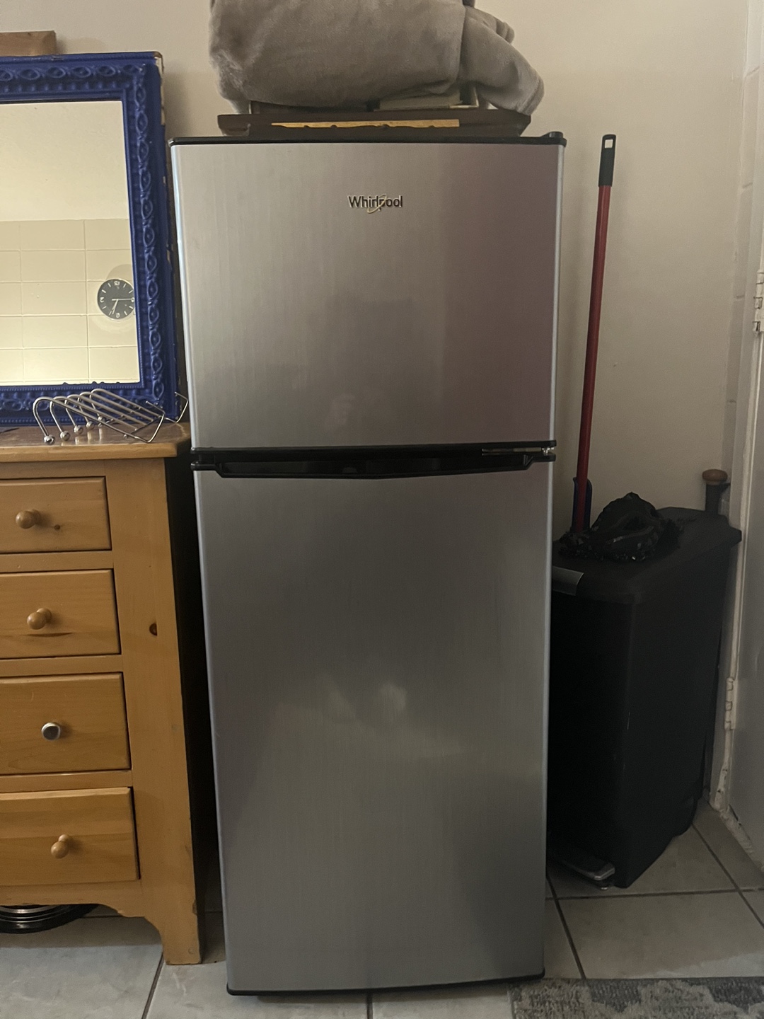 Whirlpool Mini Fridge - Stainless Steel