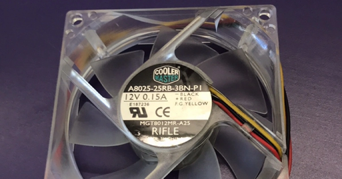 Cooler Master 80mm Square PC Case Fan | Karrot