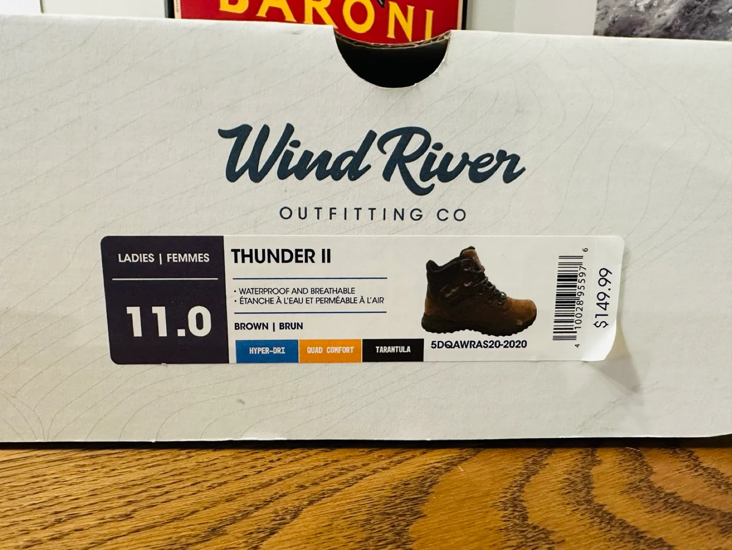 WindRiver Women's Thunder II Waterproof Hyper-Dri 3 Hiking Boots image indicator(7)