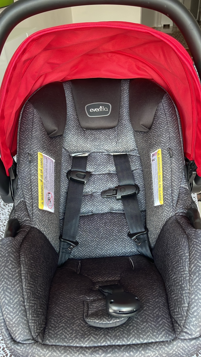 Evenflo Embrace Infant Car Seat - Red - photo 2