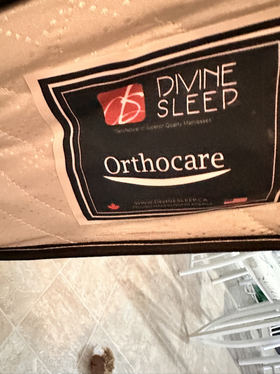 Divine Sleep Orthocare Bamboo Mattress & Headboard - photo 4