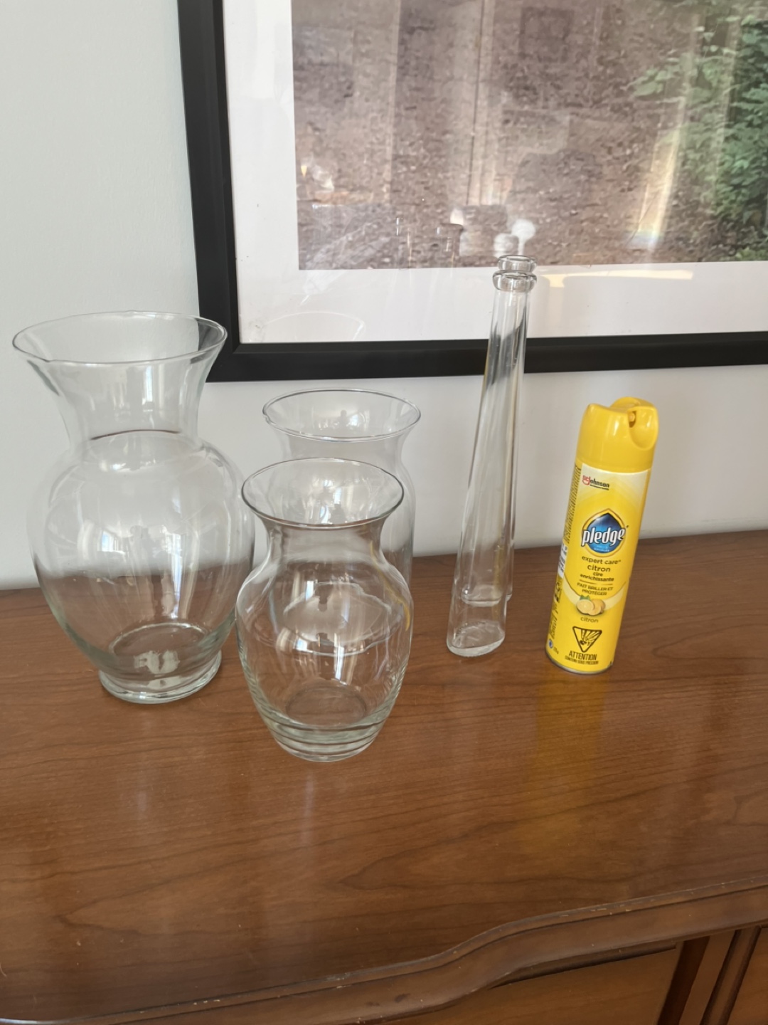 Set of 5 Glass Vases - photo 3