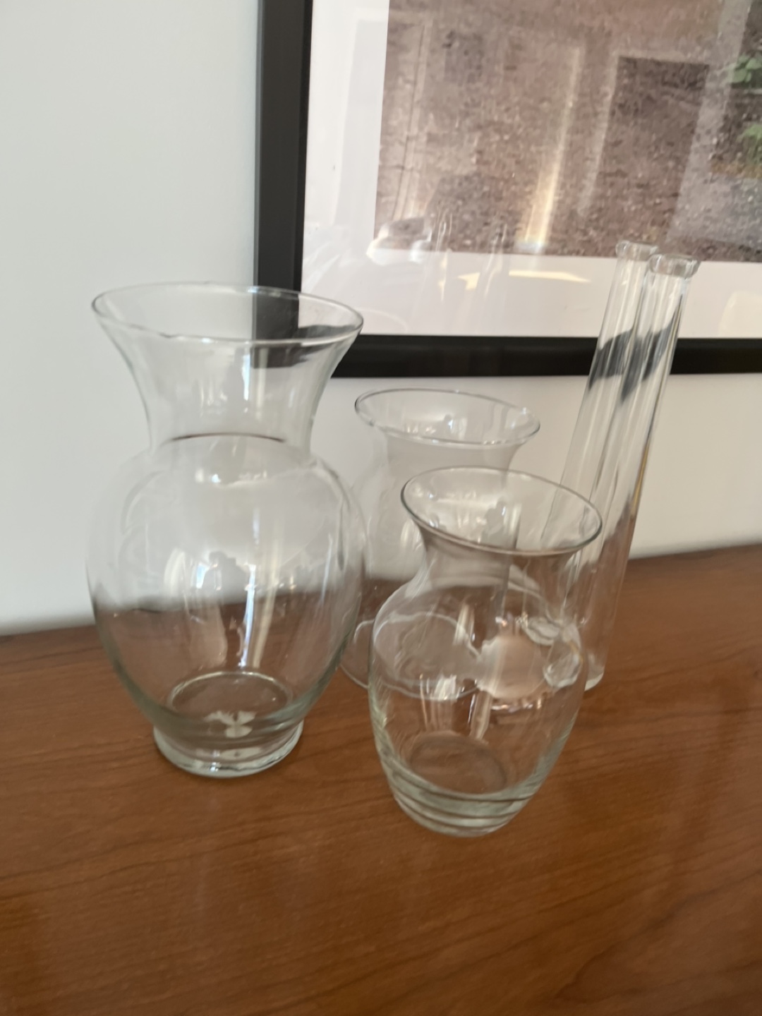 Set of 5 Glass Vases - photo 4