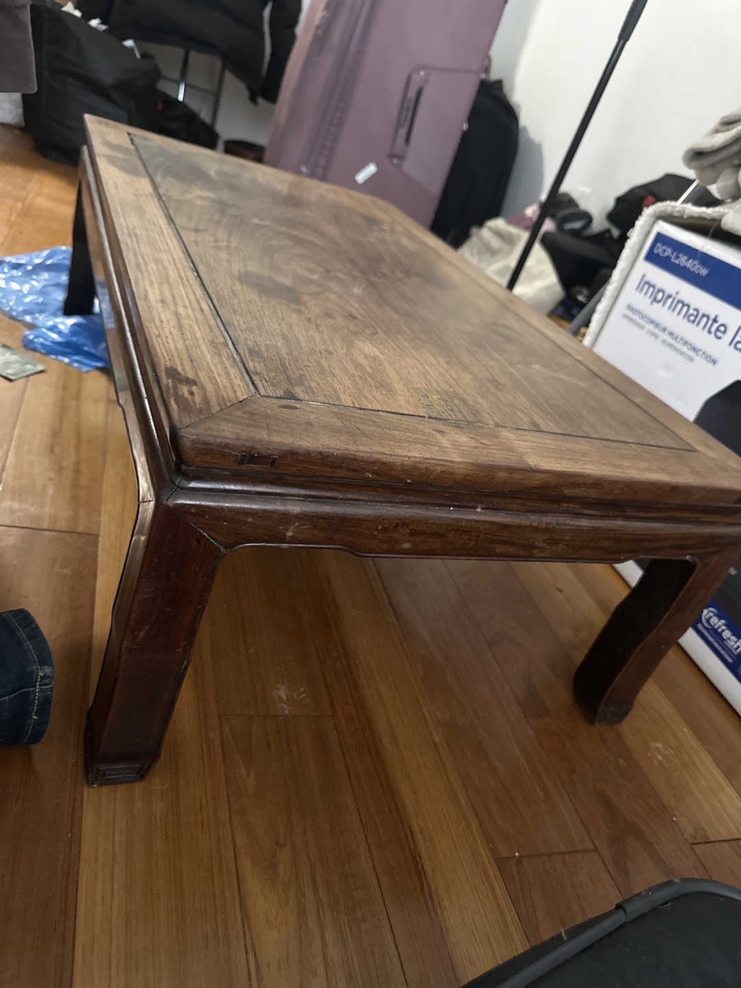 2-Dark Wood Coffee Tables
