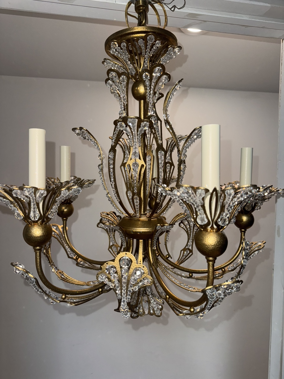 Gold Crystal Chandelier - photo 2
