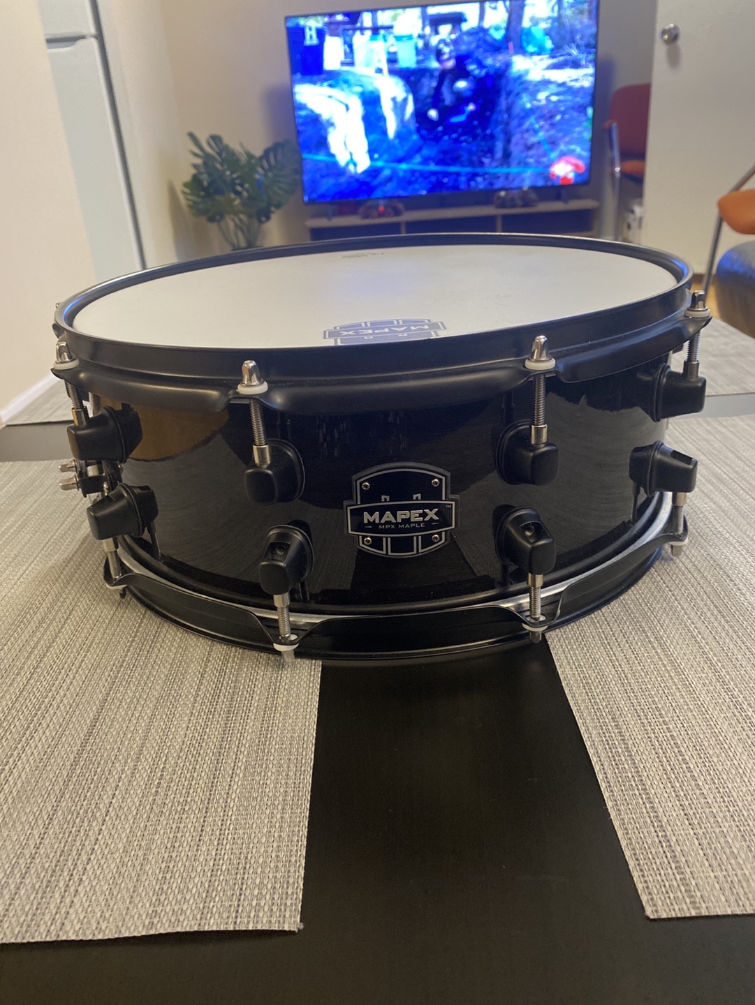 Mapex Armory 14x5.5 Snare Drum - Black Gloss - photo 5