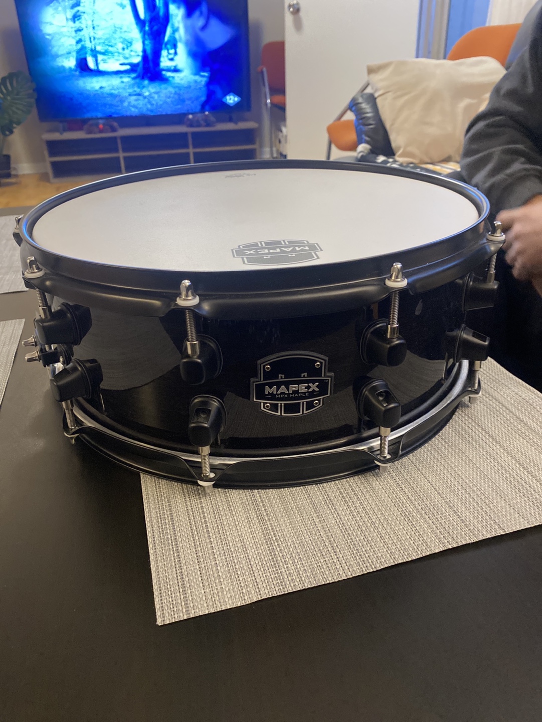 Mapex Armory 14x5.5 Snare Drum - Black Gloss