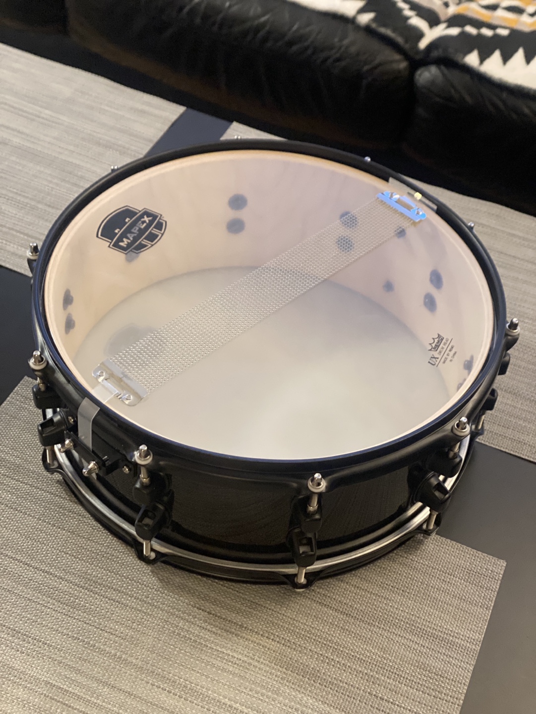 Mapex Armory 14x5.5 Snare Drum - Black Gloss - photo 3