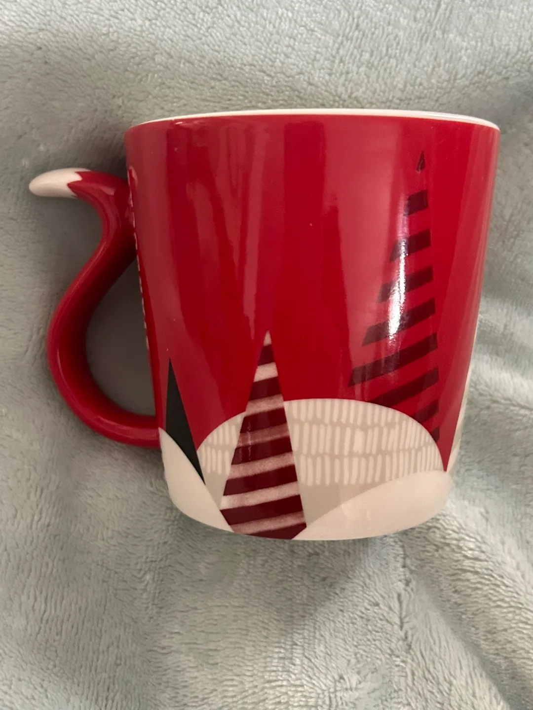 Starbucks Fox Mug - Red Holiday Design - 12 fl oz image indicator(2)