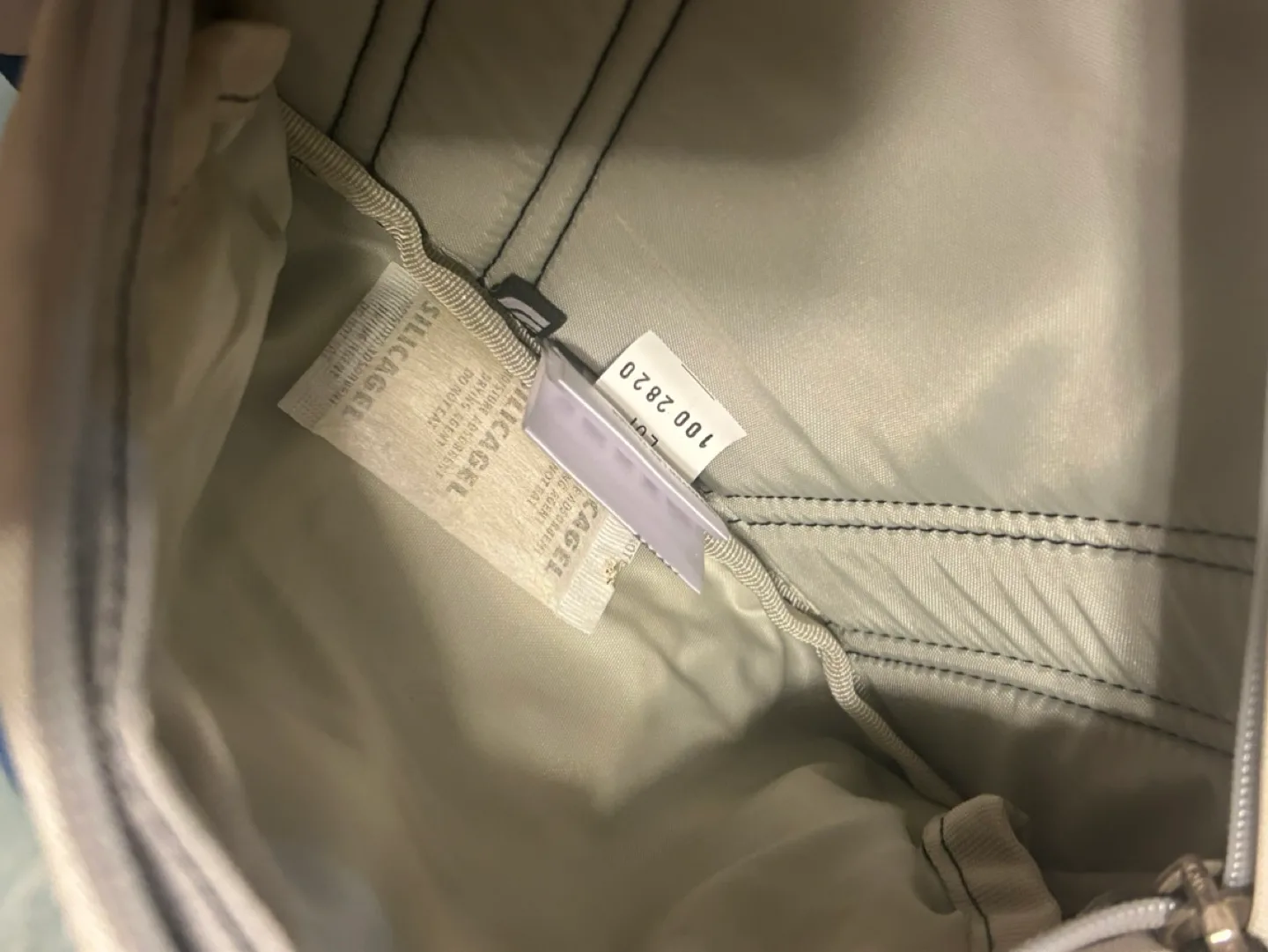 The North Face Blue and Grey Waist Bag image indicator(6)