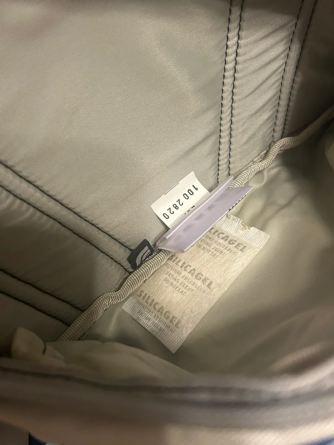 The North Face Blue and Grey Waist Bag image indicator(5)