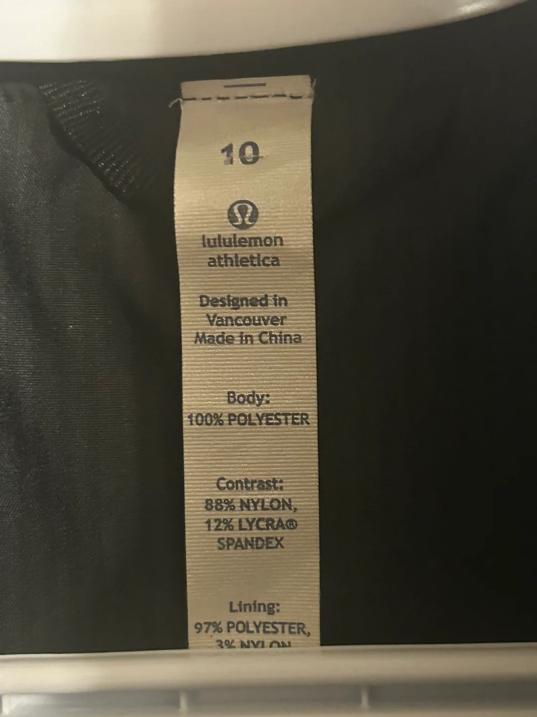 Lululemon Athletica Size 10 Black Jacket image indicator(4)