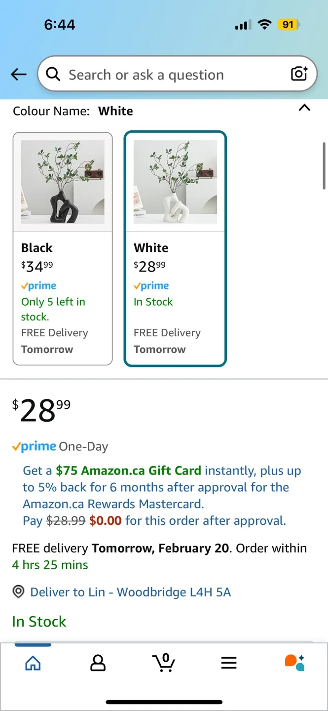 Handmade White Ceramic Vase Set - Modern Decor image indicator(5)