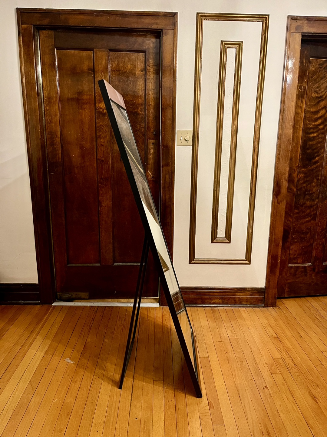 Full Length Leaner Mirror with Wooden Frame - photo 2