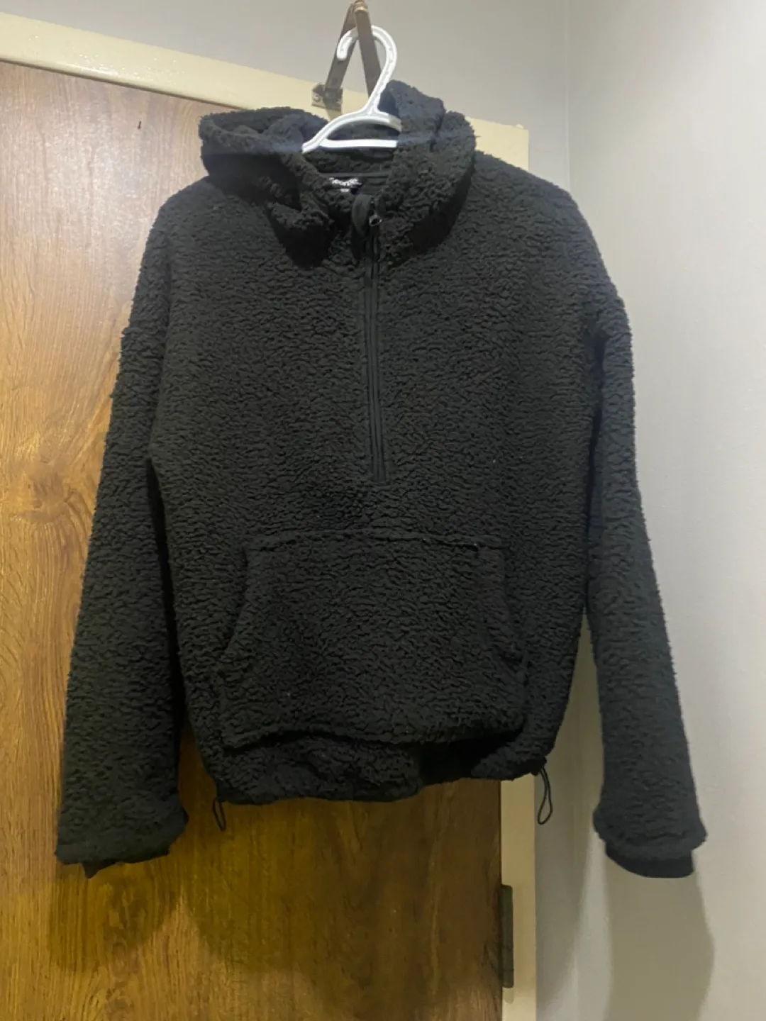 George Women's Black  Fleece Hoodie Size M image indicator(2)