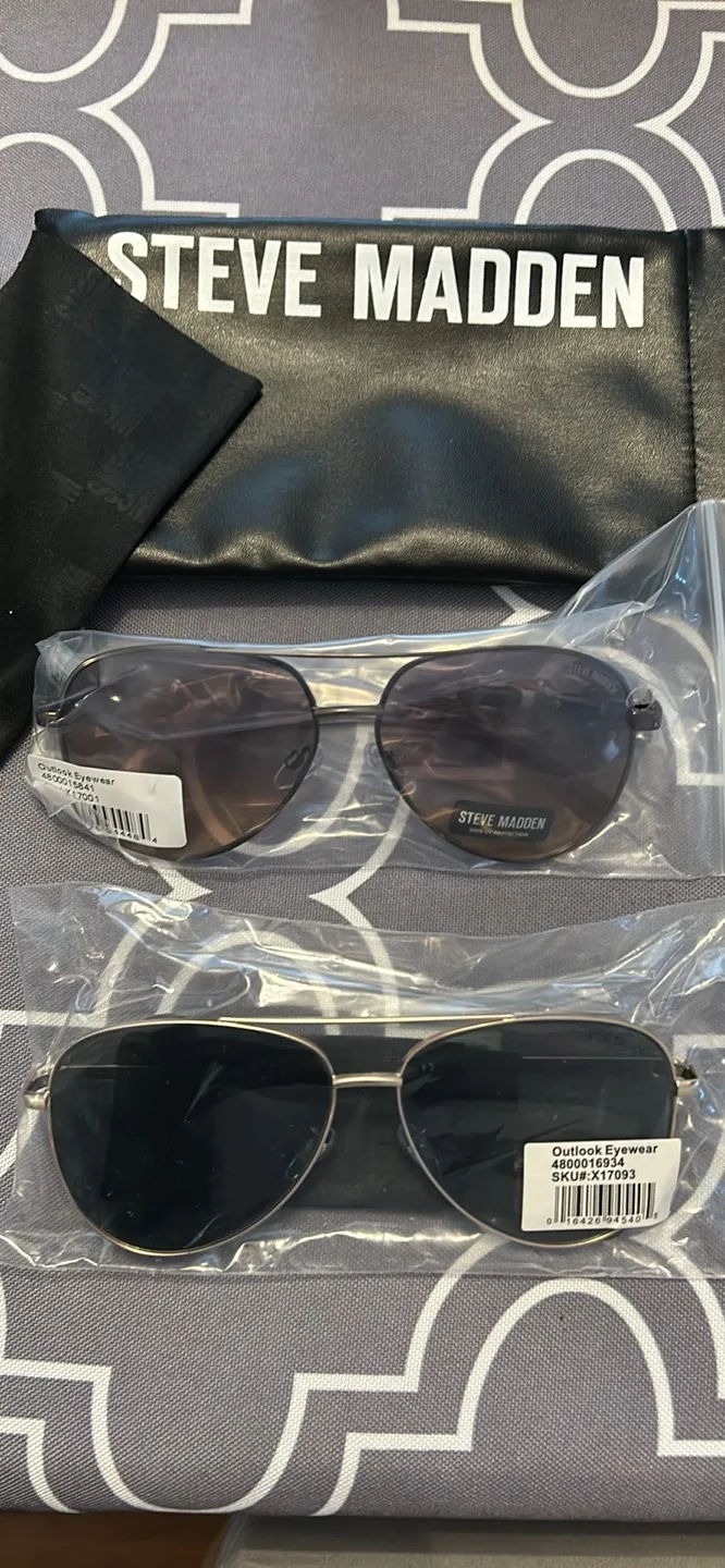 Steve Madden and Tahari Aviator Sunglasses - 4 Pairs thumbnail