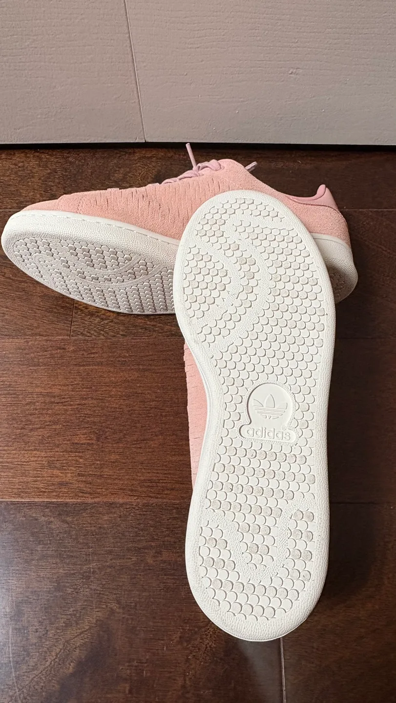 Adidas Originals Stan Smith Suede Sneakers - Pink image indicator(5)