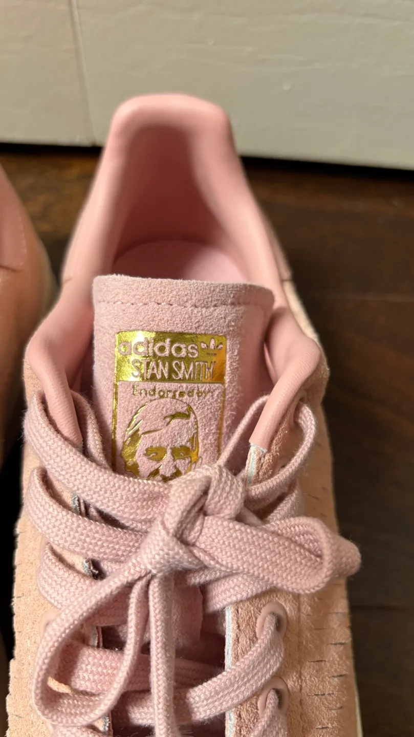 Adidas Originals Stan Smith Suede Sneakers - Pink image indicator(3)