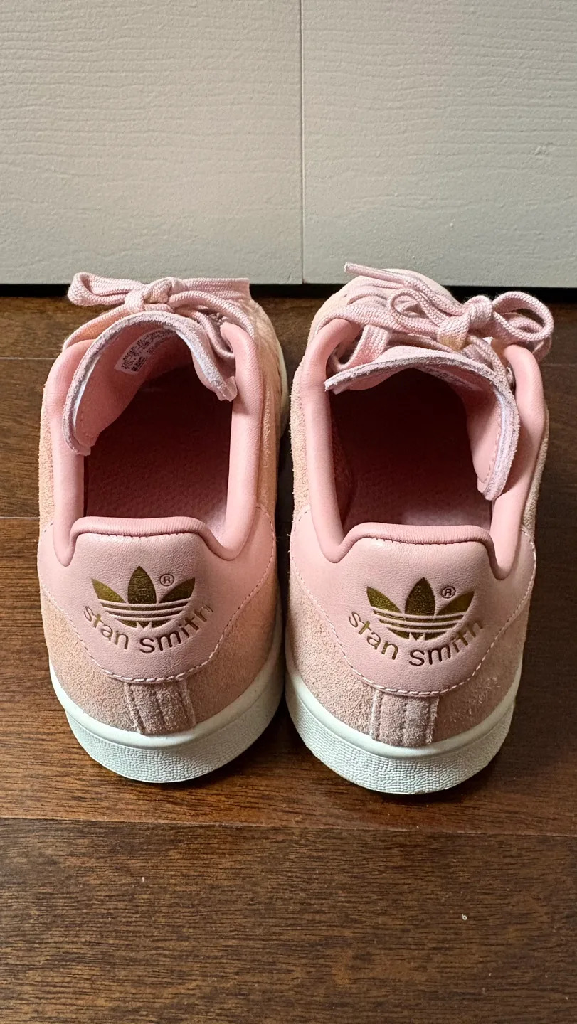 Adidas Originals Stan Smith Suede Sneakers - Pink image indicator(6)