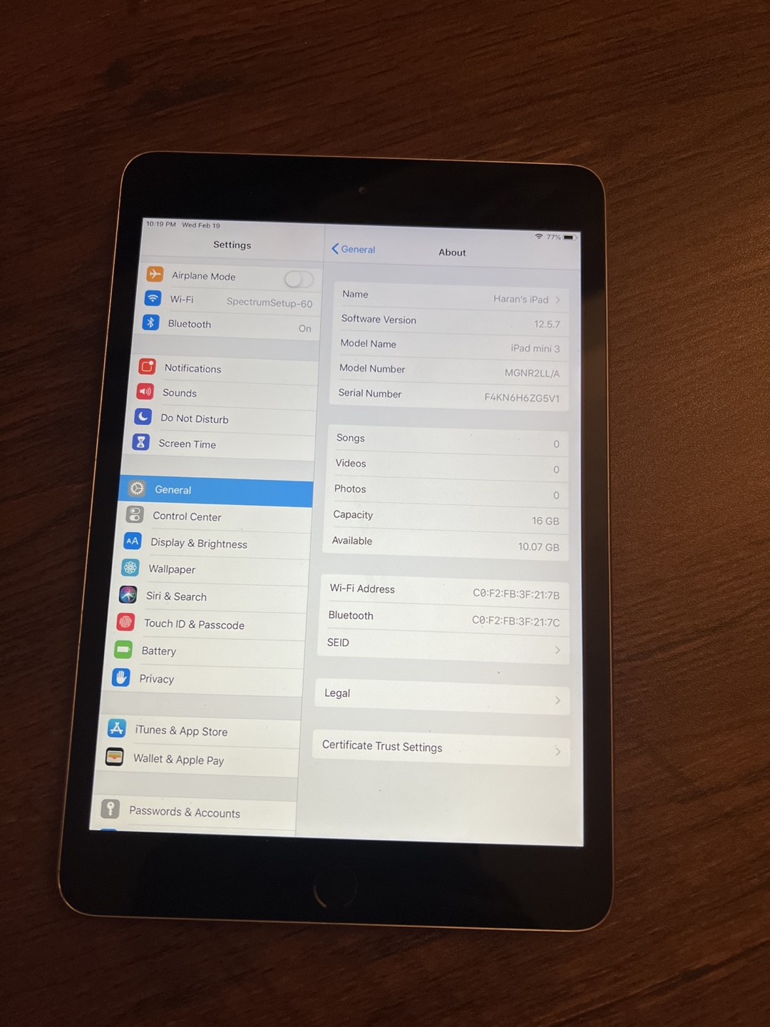 iPad mini 3 - 16GB - Space Gray - photo 2