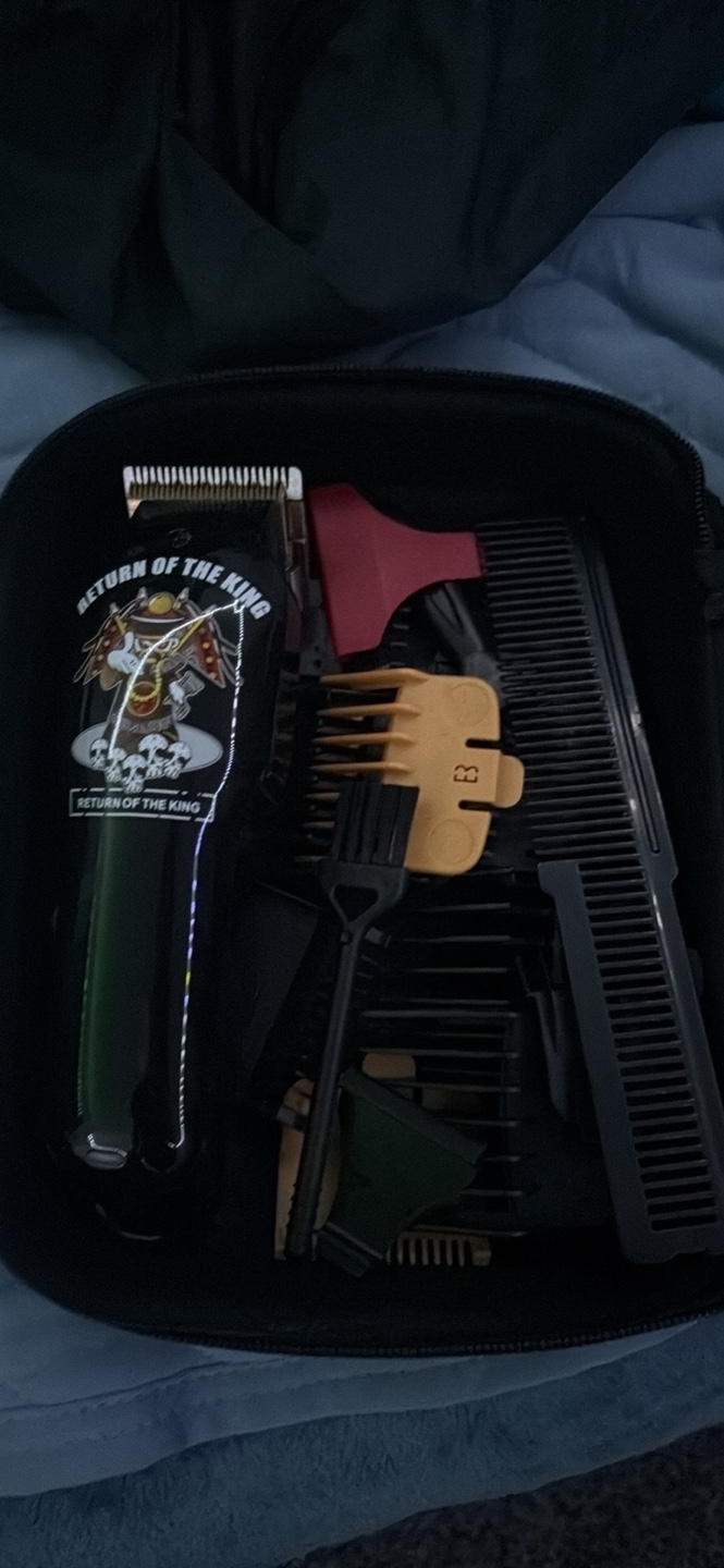 Wahl Clipper with Case and Attachments