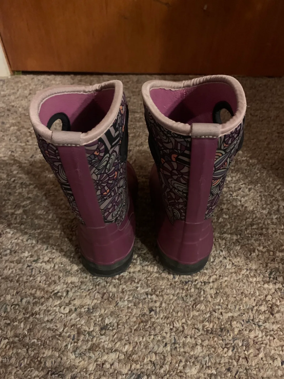 Bogs Kids' Snow Boots Size 12 Purple image indicator(3)