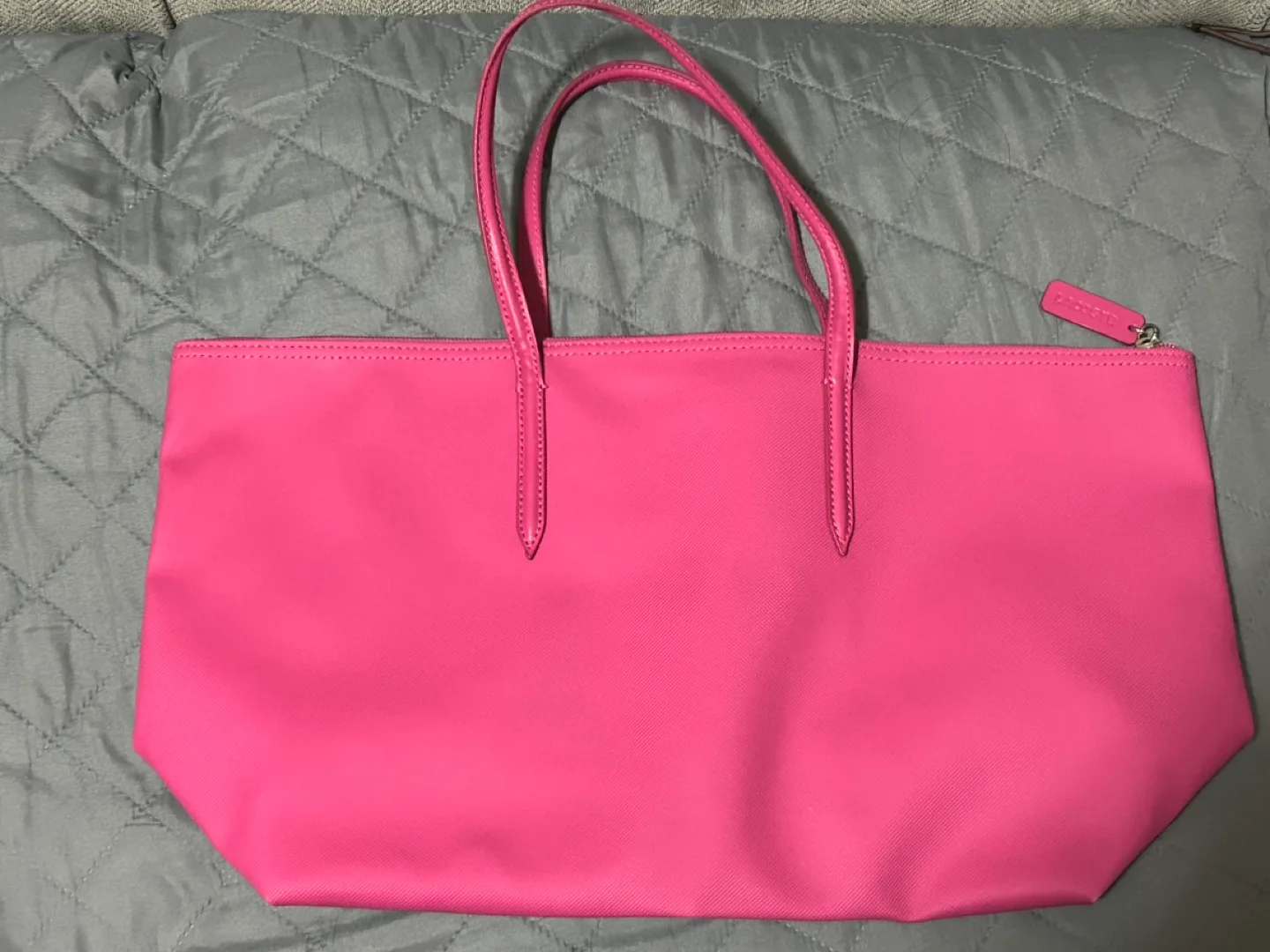 Pink Lacoste Tote Bag image indicator(2)