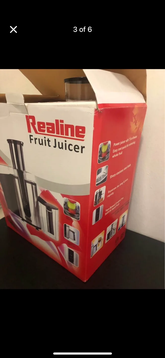 Realine Fruit Juicer - Stainless Steel thumbnail