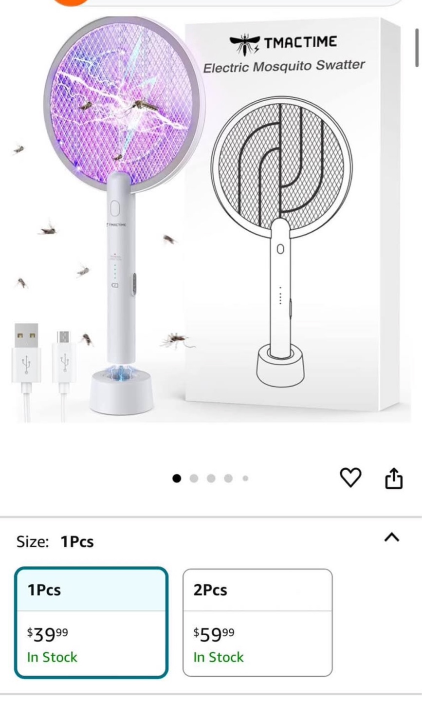 TMACTIME Electric Mosquito Swatter