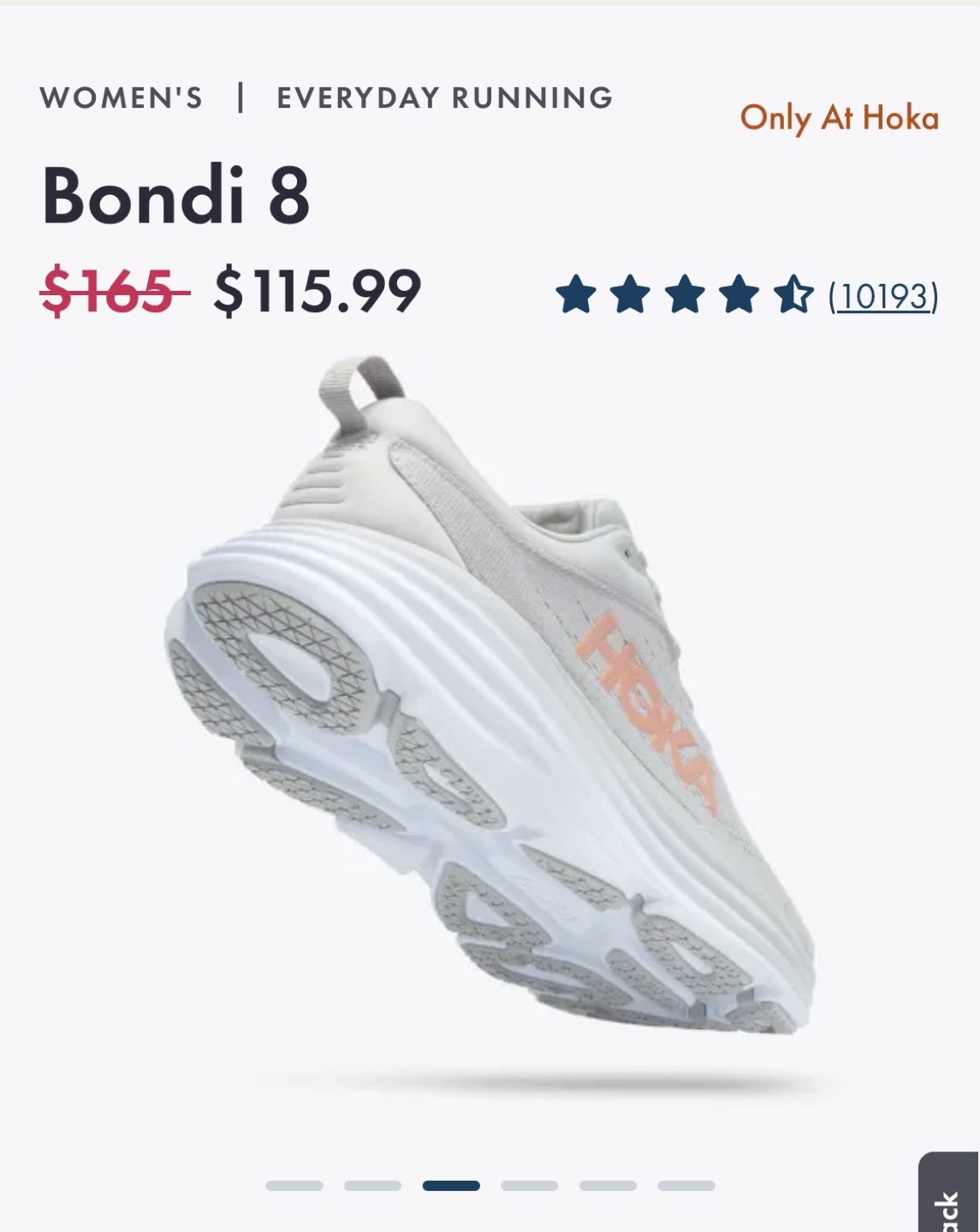 Hoka Bondi 8 Women's Running Shoes - Size 6 - photo 2
