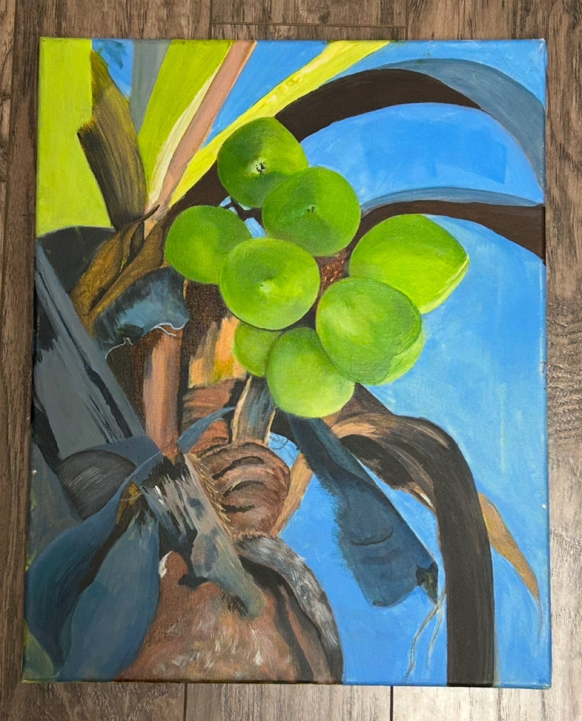 Original Artwork - Coconuts Painting