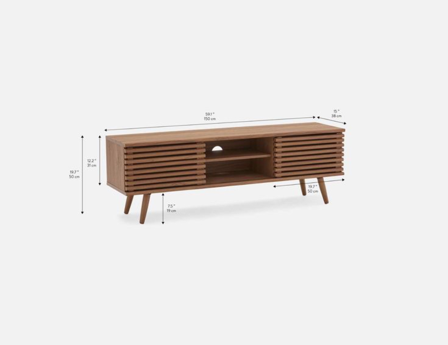 Mid-Century Modern TV Stand