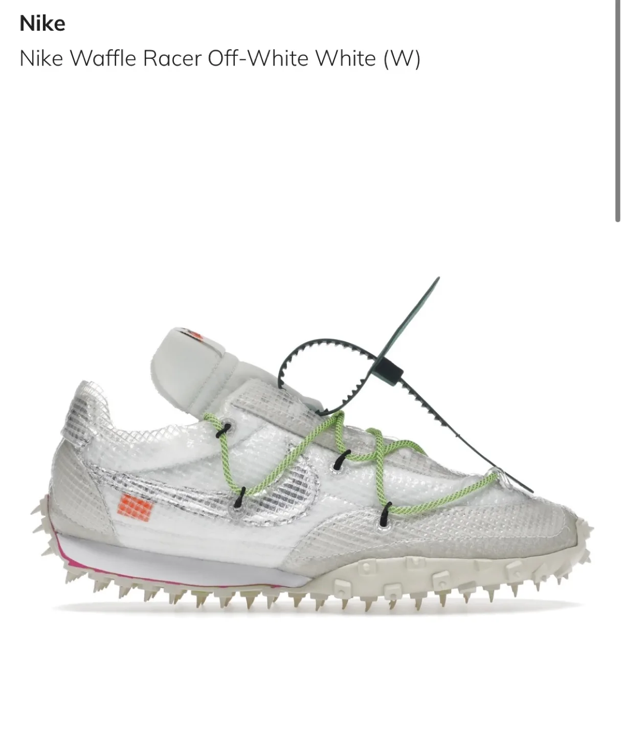 Nike x Off-White Waffle Racer  Sneakers image indicator(2)