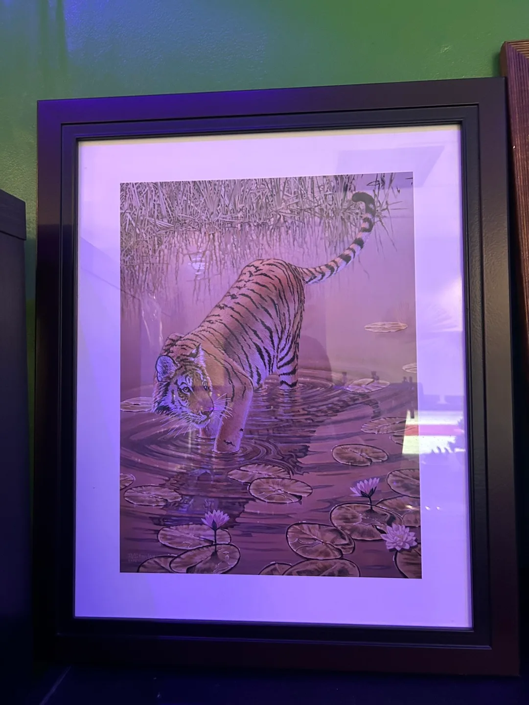 Tiger Themed Decor Bundle: Paintings, Plates & Plush image indicator(7)