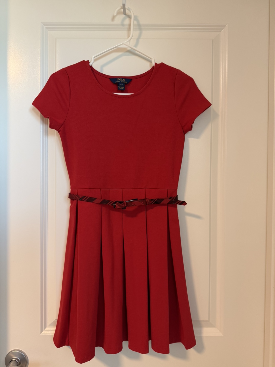 Polo Ralph Lauren Girls' Red Dress Size 10