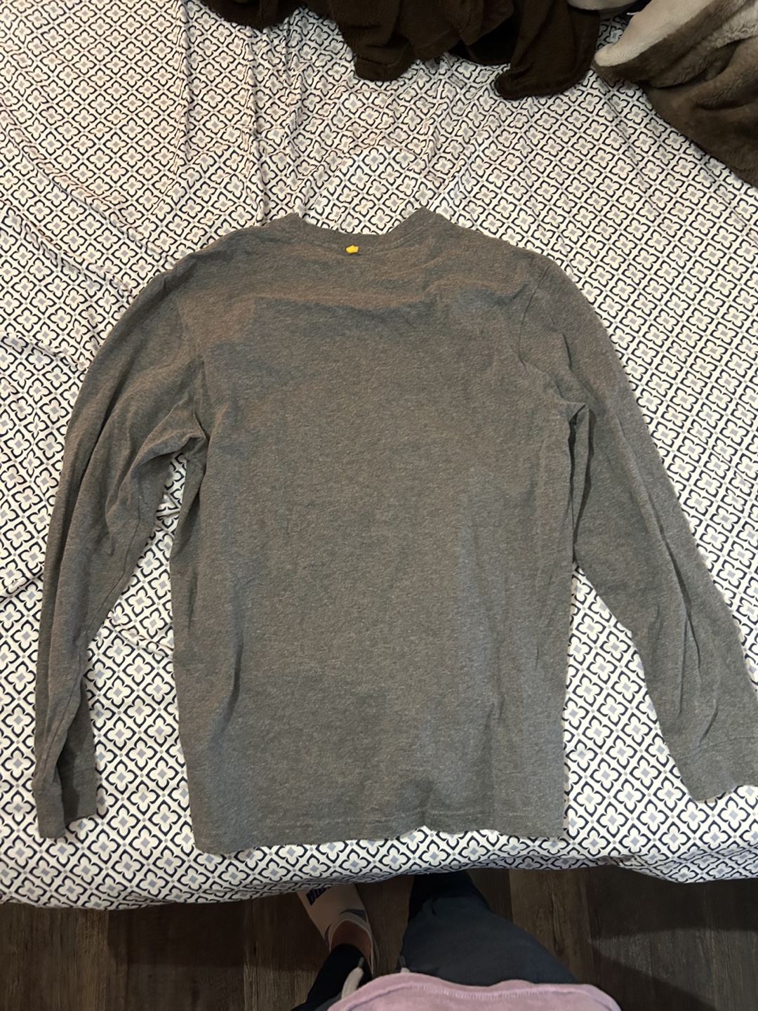 CAT Men's Grey Long Sleeve Shirt - Size M - photo 3