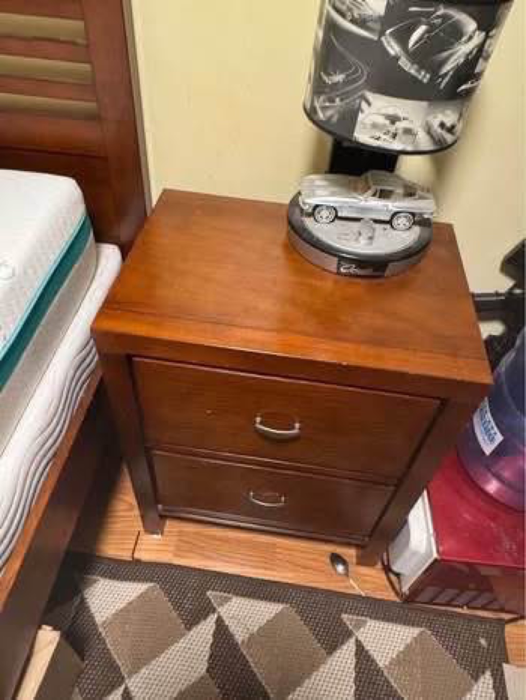 Bedroom Set: Tall Chest, Nightstand, and Bed Frame - photo 2