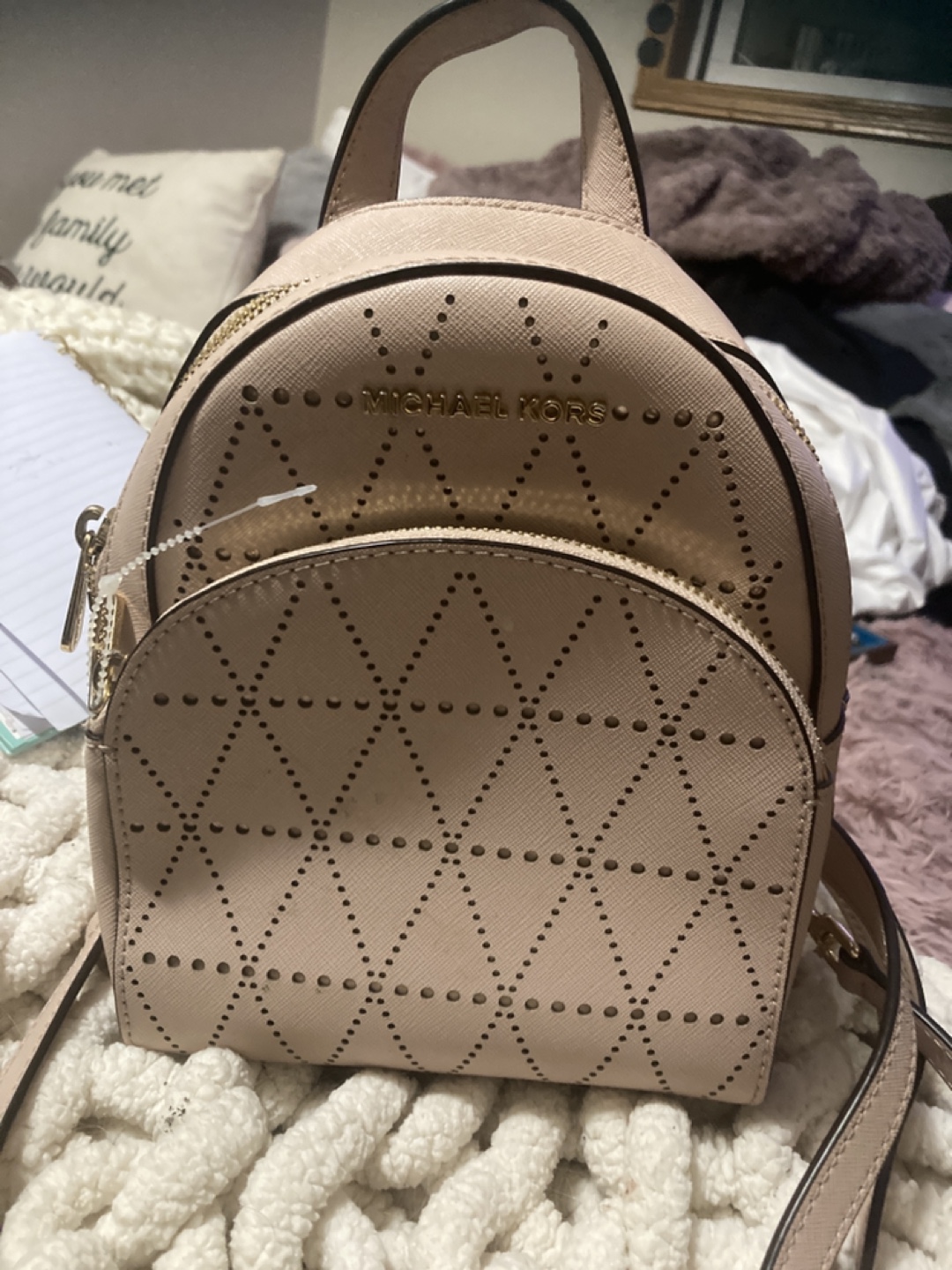 Michael Kors Mini Backpack - Blush Pink - photo 2
