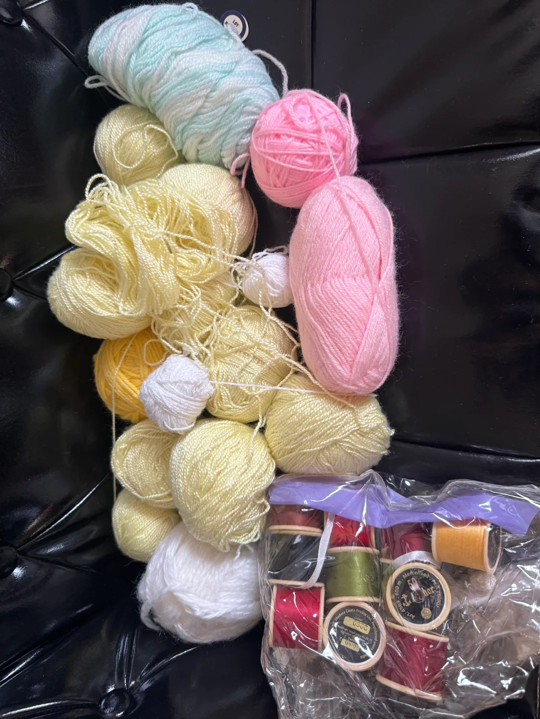 Yarn, Thread & Crochet Hooks Bundle thumbnail