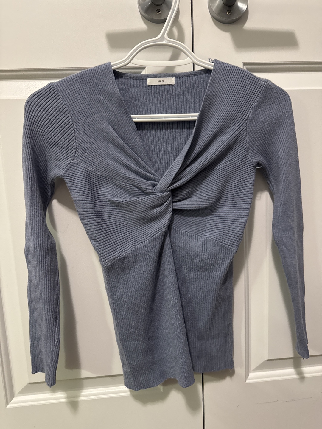 NaaNaa Twist Front Knit Tops - Two colours - photo 2