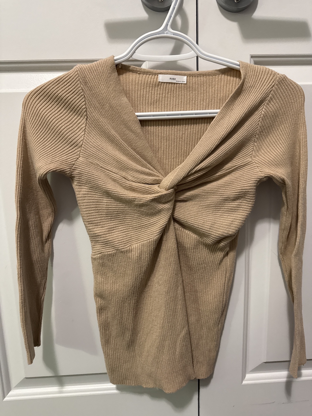 NaaNaa Twist Front Knit Tops - Two colours - photo 3