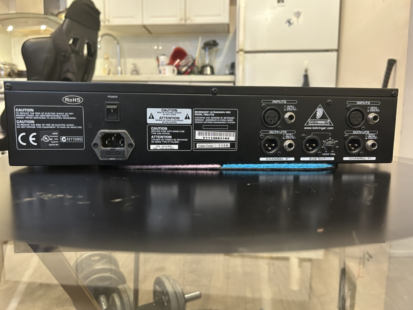 FBQ Ultragraph Pro 31-Band Graphic Equalizer (OBO) - photo 3