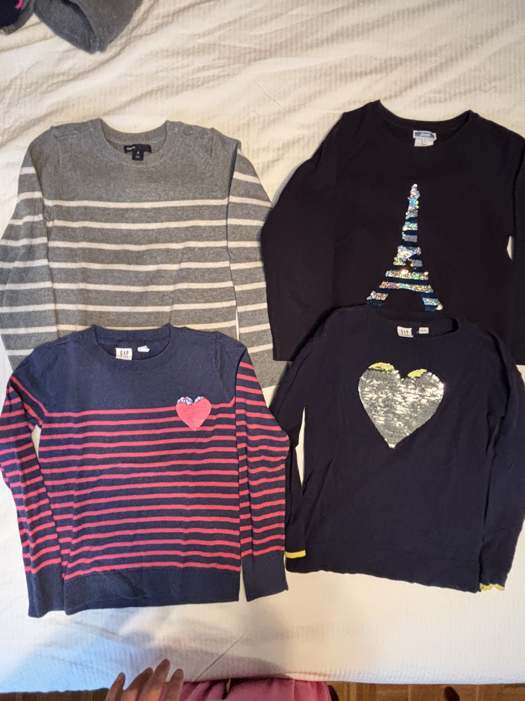 Girls' Size 6-7 Gap Sweaters - 4 Pack - photo 2