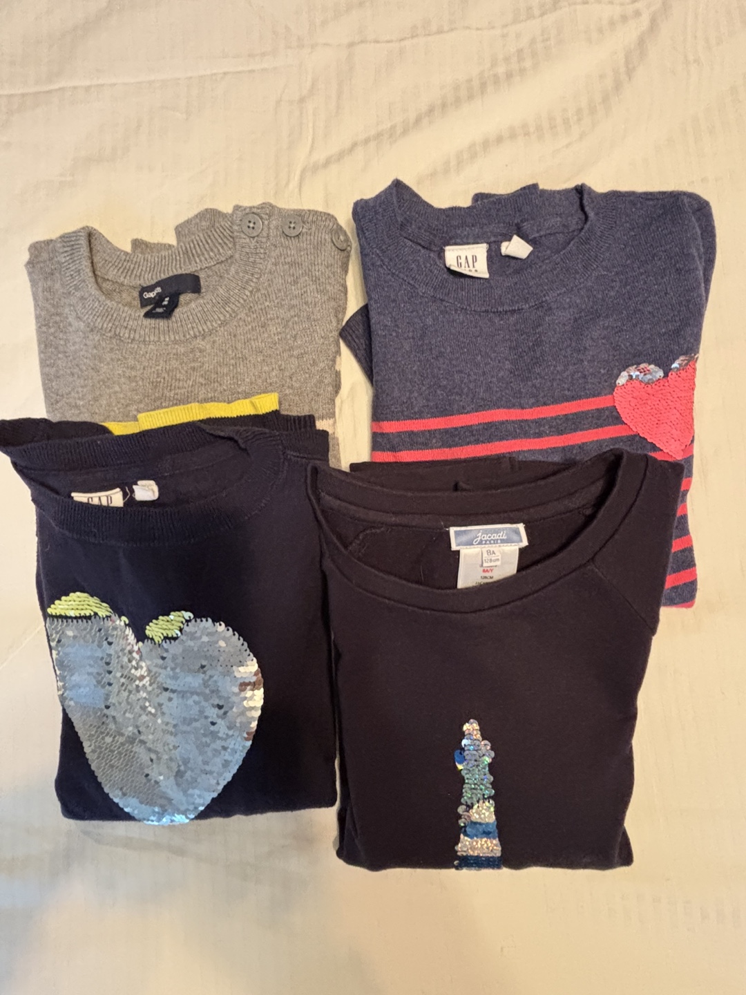 Girls' Size 6-7 Gap Sweaters - 4 Pack - photo 5