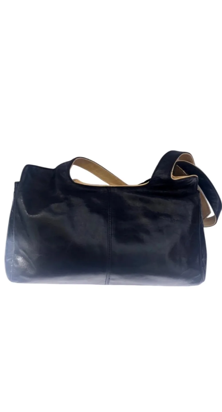 Leather Black and Beige New Purse image indicator(2)