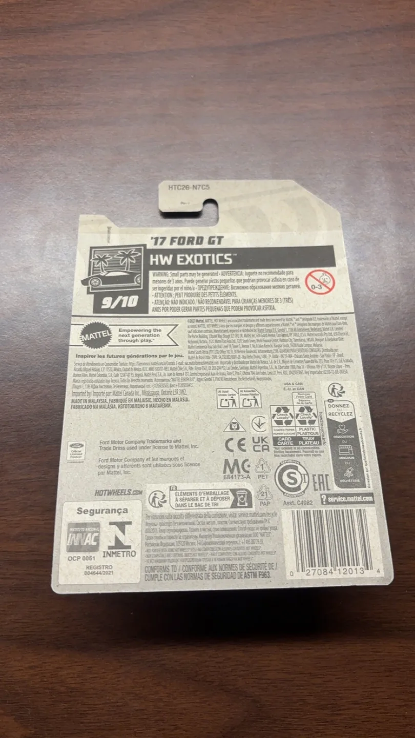 Hot Wheels 2017 Ford GT White image indicator(2)