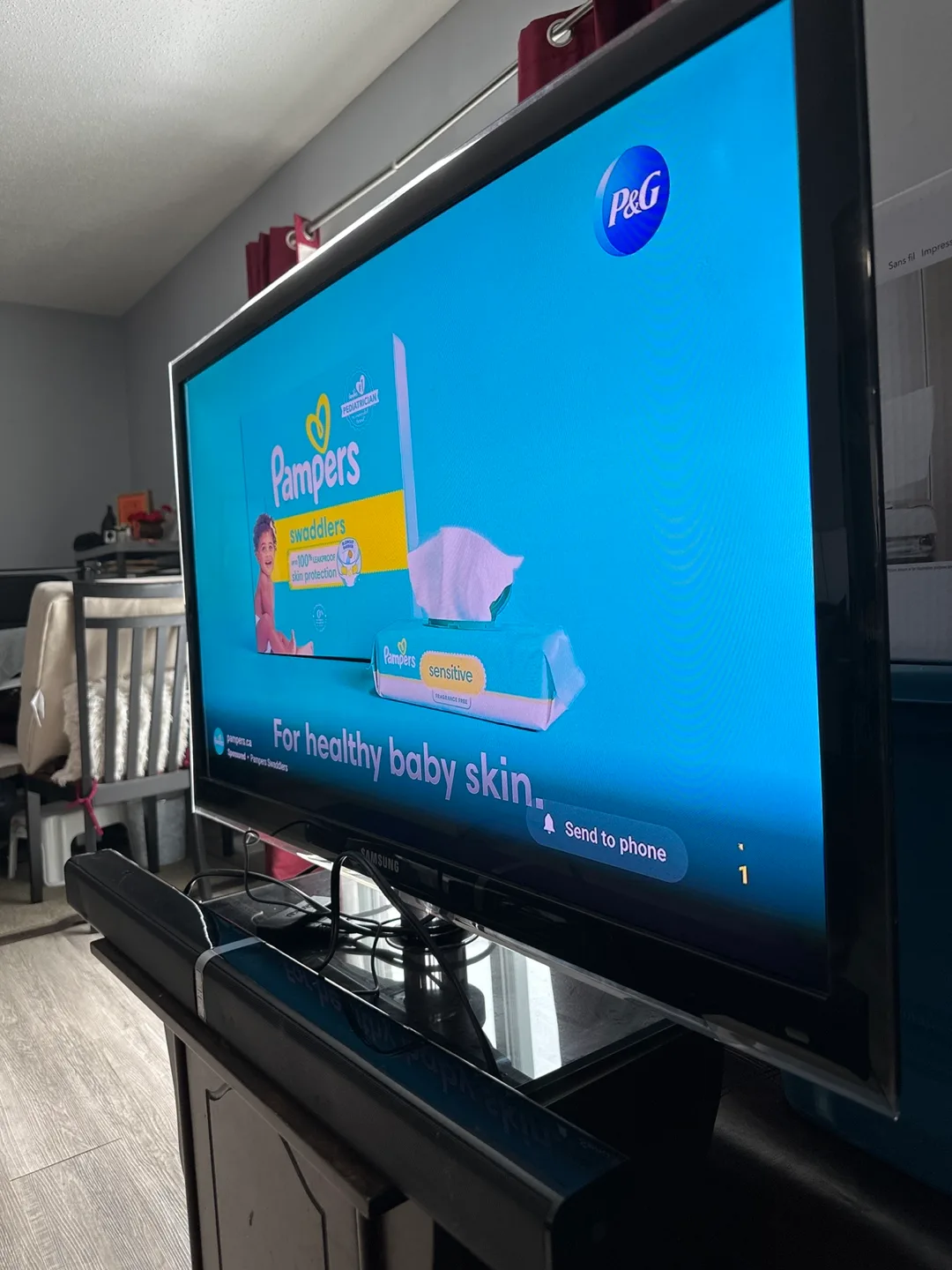 Samsung UN40C6200SF 40-inch LED TV with Soundbar image indicator(4)