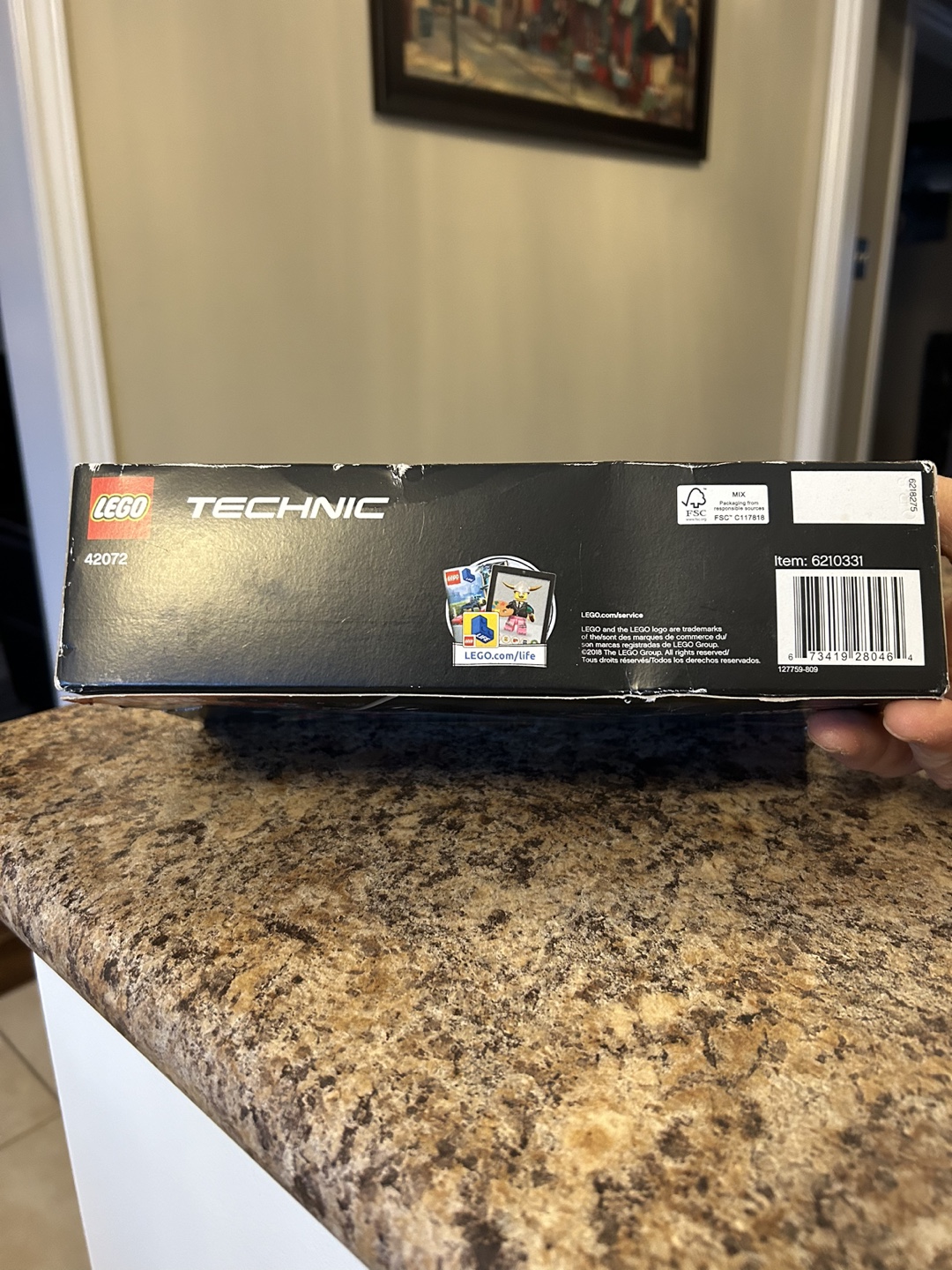 LEGO Technic Whack Racing Car Toy with Powerful Pull-Back Motor, - photo 2